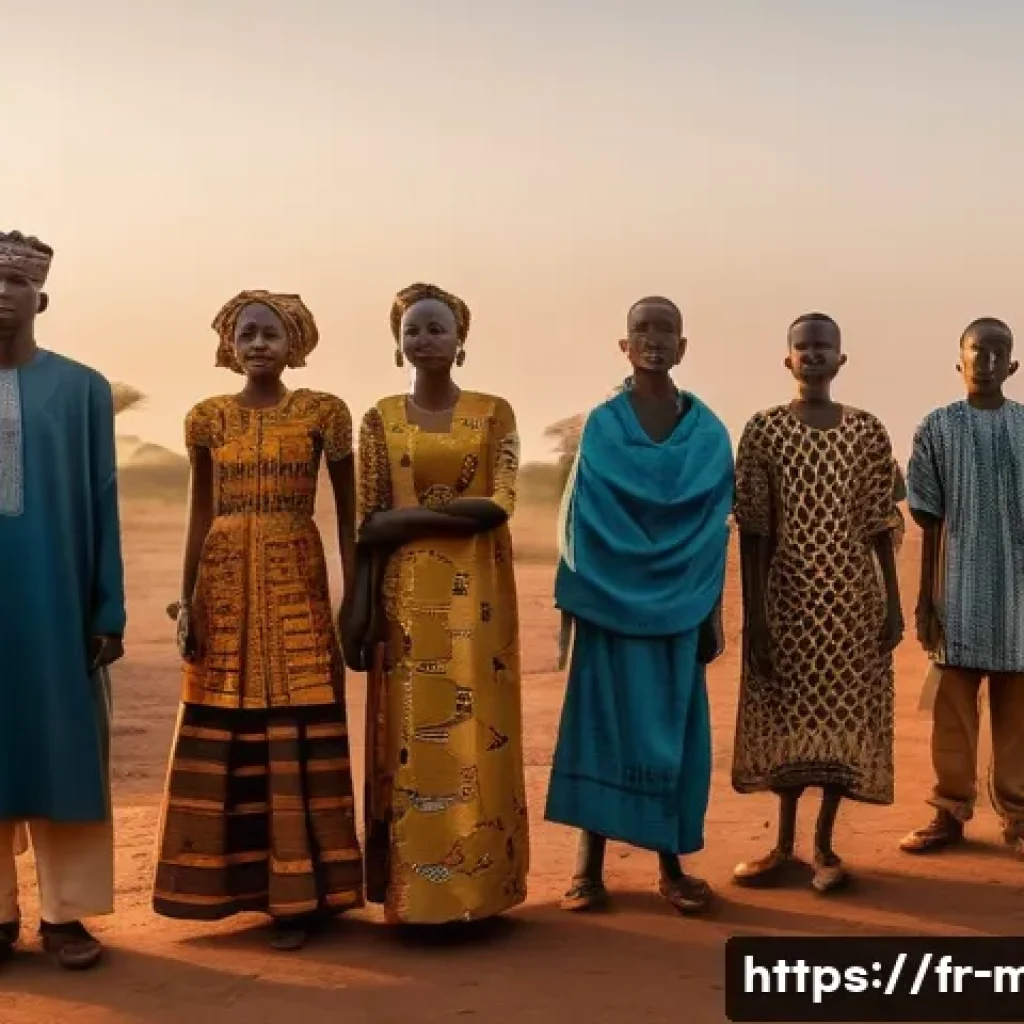 말리의 최근 정치 변화 - **A Vibrant Malian Future: Dawn of Hope**
A highly detailed, cinematic wide shot depicting a gro...